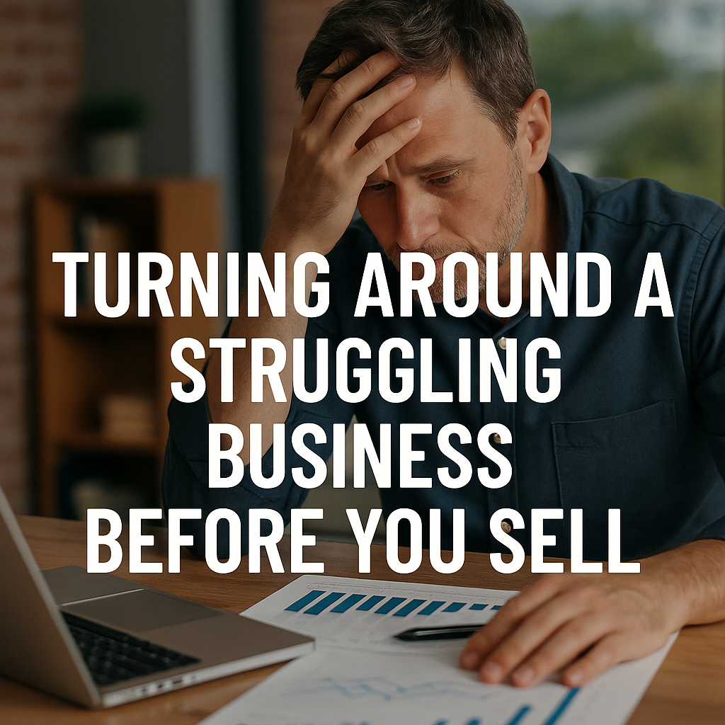 Turning Around a Struggling Business Before You Sell | Midwest Equity Management